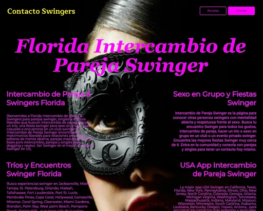 Florida Intercambio de pareja Swinger Logo
