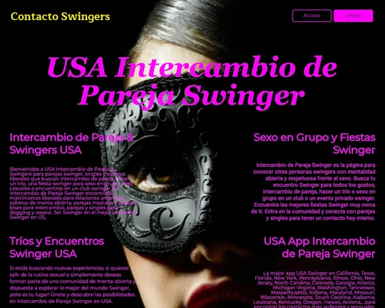 USA Intercambio de Pareja Logo